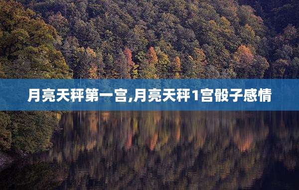 月亮天秤第一宫,月亮天秤1宫骰子感情