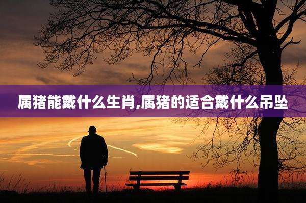 属猪能戴什么生肖,属猪的适合戴什么吊坠
