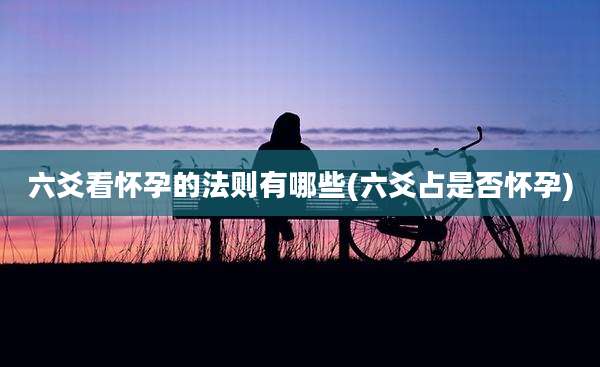 六爻看怀孕的法则有哪些(六爻占是否怀孕)