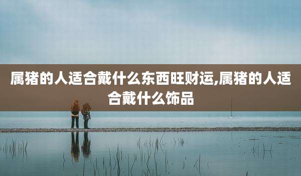 属猪的人适合戴什么东西旺财运,属猪的人适合戴什么饰品