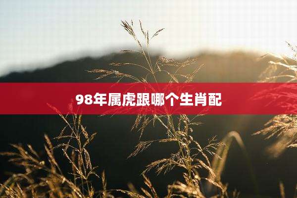98年属虎跟哪个生肖配