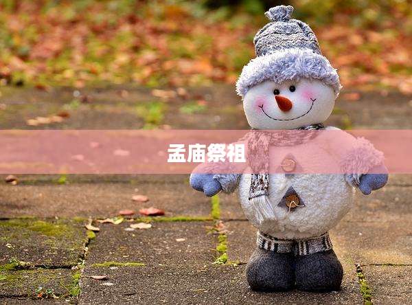 孟庙祭祖