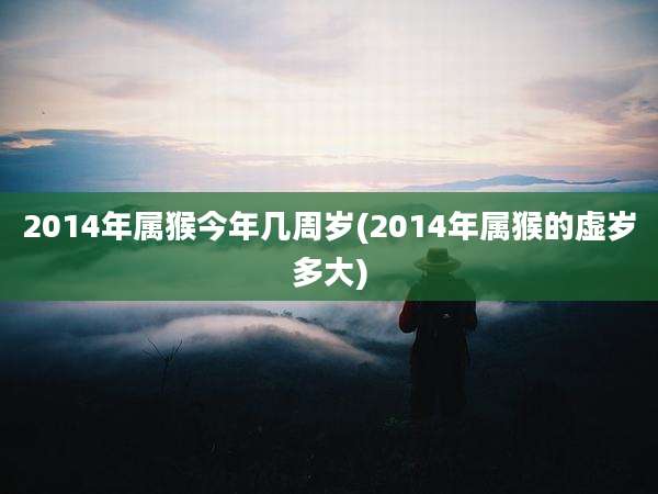 2014年属猴今年几周岁(2014年属猴的虚岁多大)