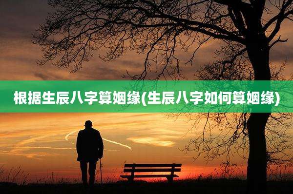 根据生辰八字算姻缘(生辰八字如何算姻缘)