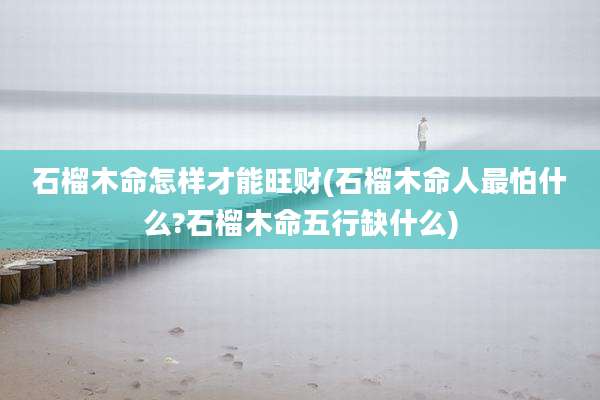 石榴木命怎样才能旺财(石榴木命人最怕什么?石榴木命五行缺什么)