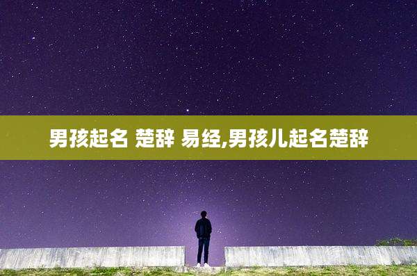 男孩起名 楚辞 易经,男孩儿起名楚辞