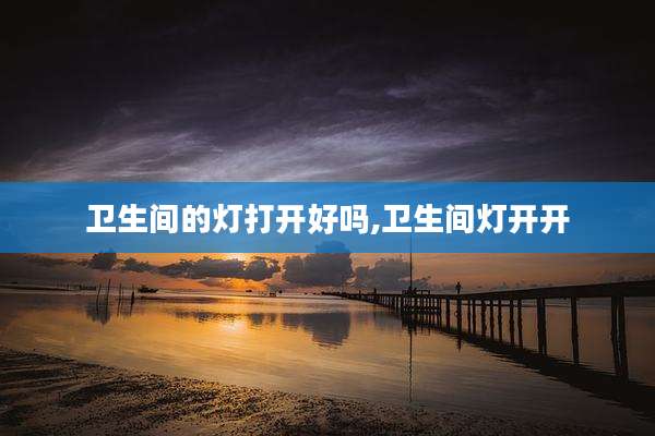 卫生间的灯打开好吗,卫生间灯开开