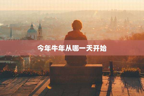 今年牛年从哪一天开始