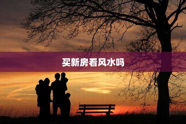 买新房看风水吗