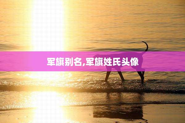 军旗别名,军旗姓氏头像