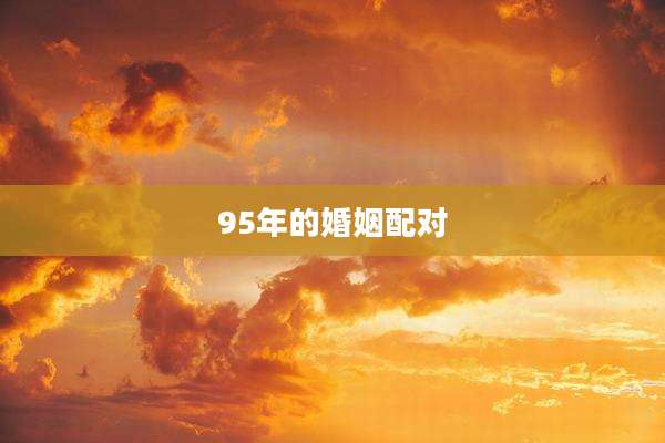 95年的婚姻配对