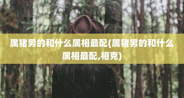 属猪男的和什么属相最配(属猪男的和什么属相最配,相克)