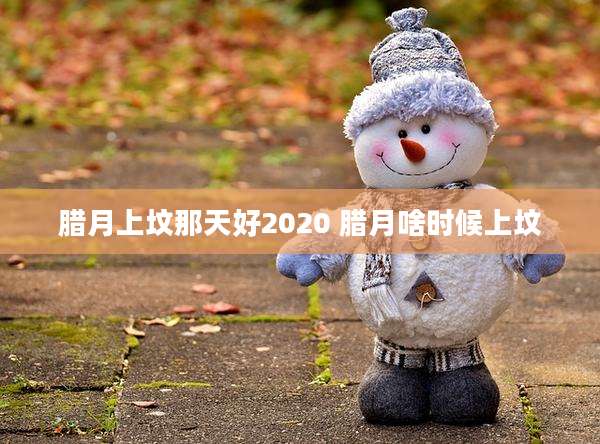 腊月上坟那天好2020 腊月啥时候上坟