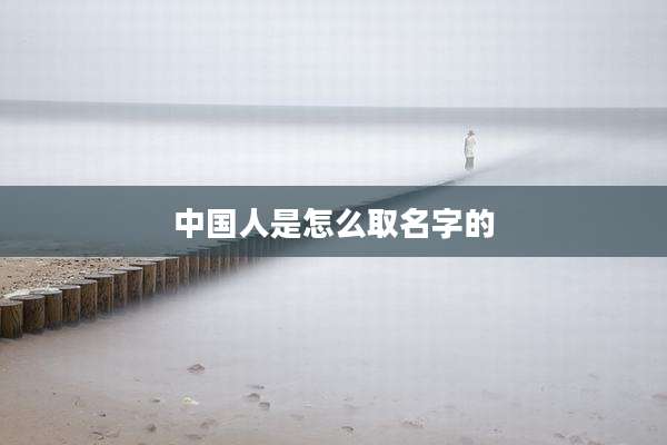 中国人是怎么取名字的