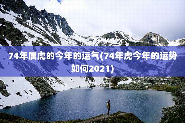74年属虎的今年的运气(74年虎今年的运势如何2021)