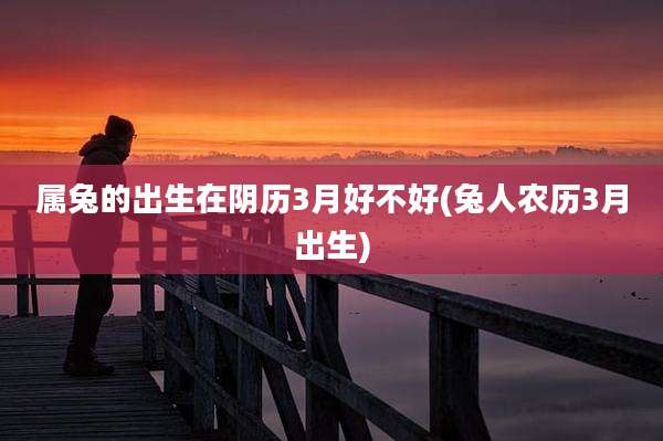 属兔的出生在阴历3月好不好(兔人农历3月出生)