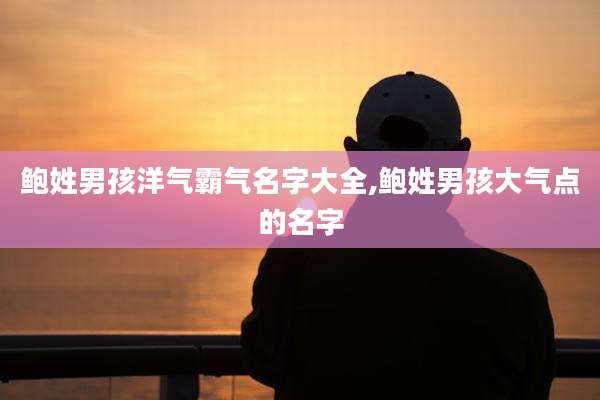 鲍姓男孩洋气霸气名字大全,鲍姓男孩大气点的名字