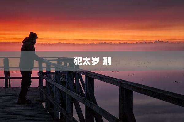 犯太岁 刑