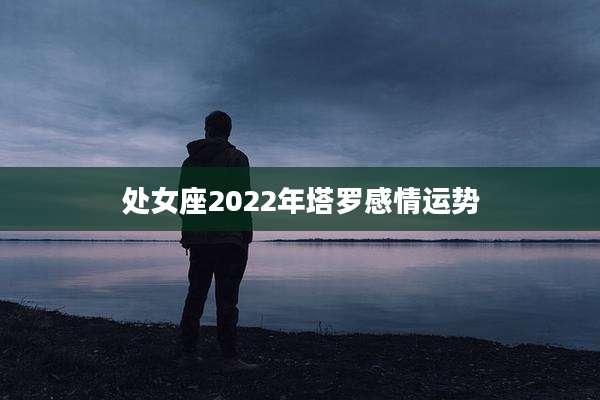 处女座2022年塔罗感情运势