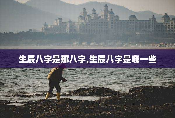 生辰八字是那八字,生辰八字是哪一些