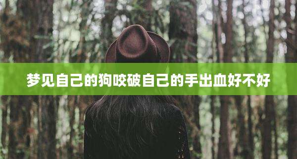 梦见自己的狗咬破自己的手出血好不好