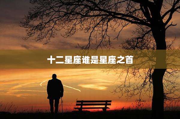 十二星座谁是星座之首