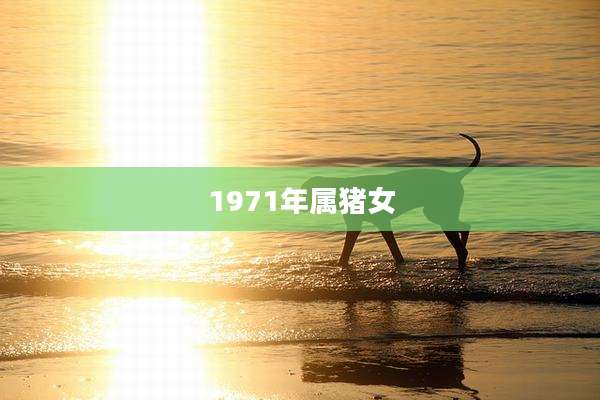 1971年属猪女