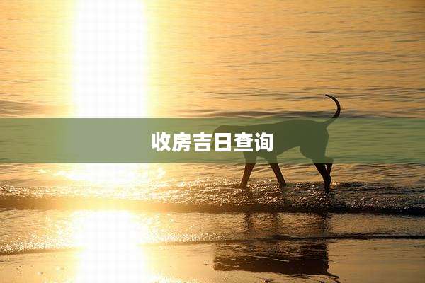 收房吉日查询