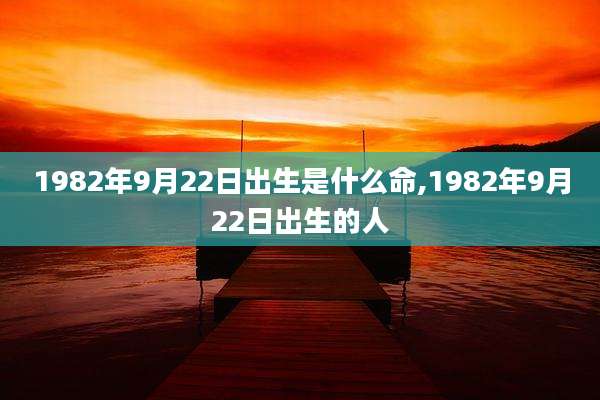 1982年9月22日出生是什么命,1982年9月22日出生的人