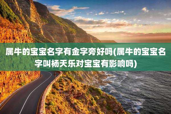 属牛的宝宝名字有金字旁好吗(属牛的宝宝名字叫杨天乐对宝宝有影响吗)