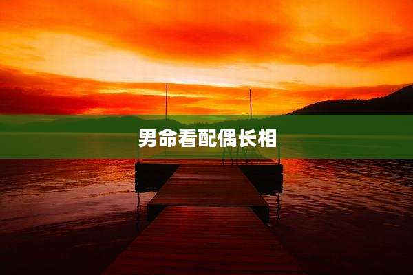 男命看配偶长相