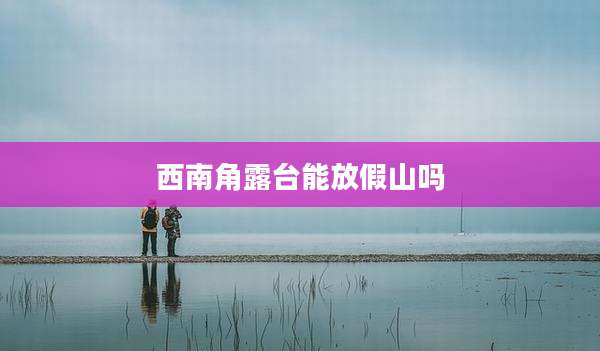 西南角露台能放假山吗