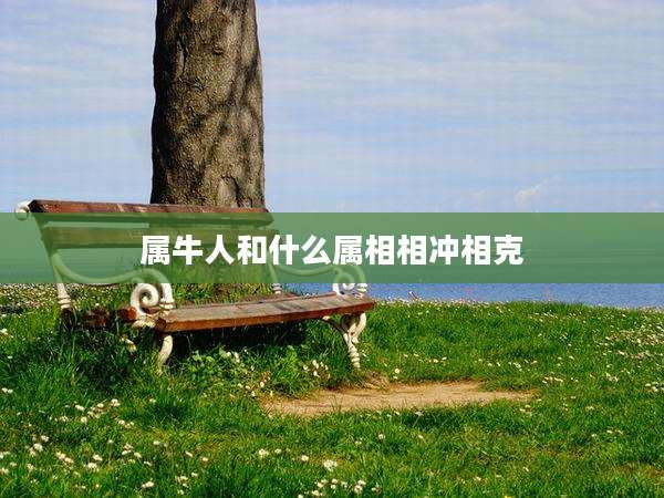 属牛人和什么属相相冲相克