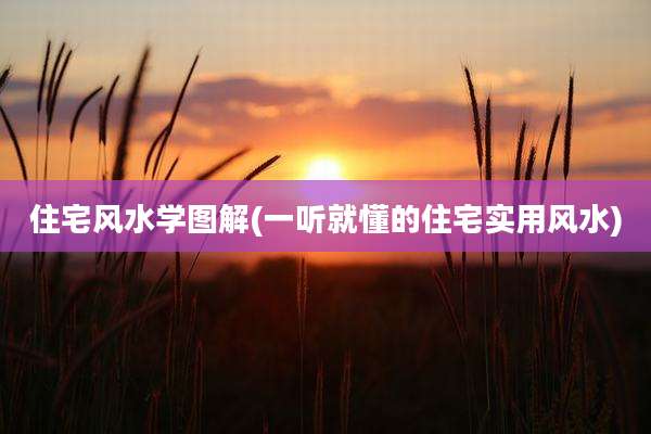 住宅风水学图解(一听就懂的住宅实用风水)
