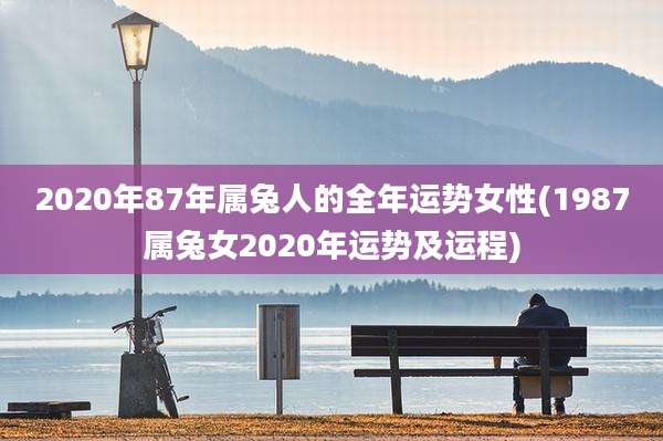 2020年87年属兔人的全年运势女性(1987属兔女2020年运势及运程)