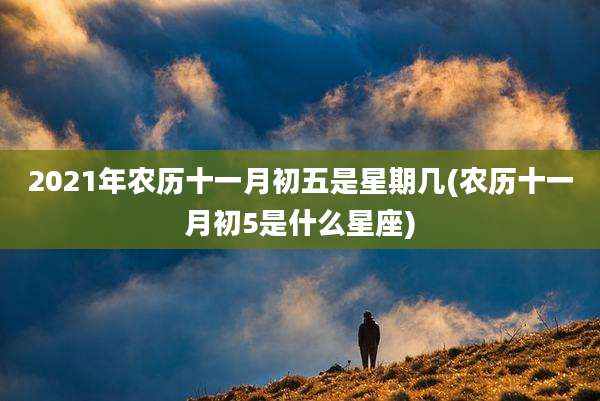 2021年农历十一月初五是星期几(农历十一月初5是什么星座)
