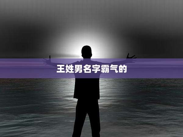 王姓男名字霸气的