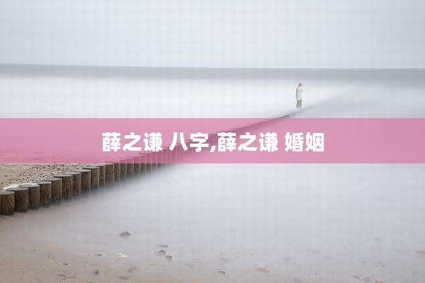 薛之谦 八字,薛之谦 婚姻