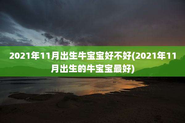 2021年11月出生牛宝宝好不好(2021年11月出生的牛宝宝最好)