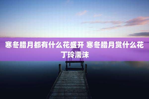 寒冬腊月都有什么花盛开 寒冬腊月赏什么花丁玲濡沫