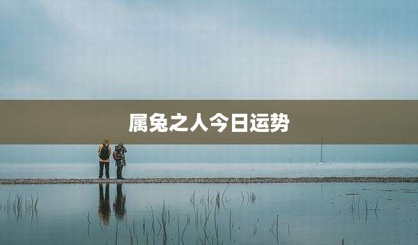 属兔之人今日运势
