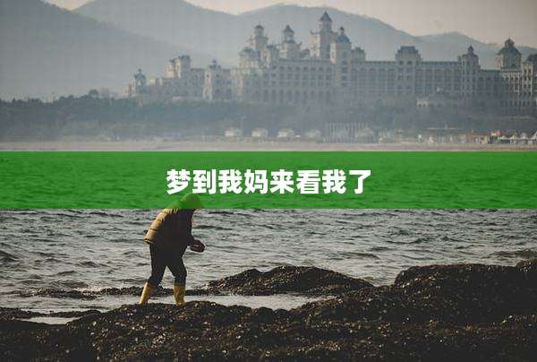 梦到我妈来看我了