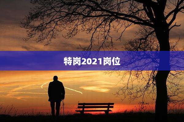 特岗2021岗位