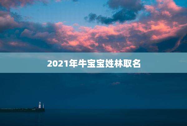 2021年牛宝宝姓林取名