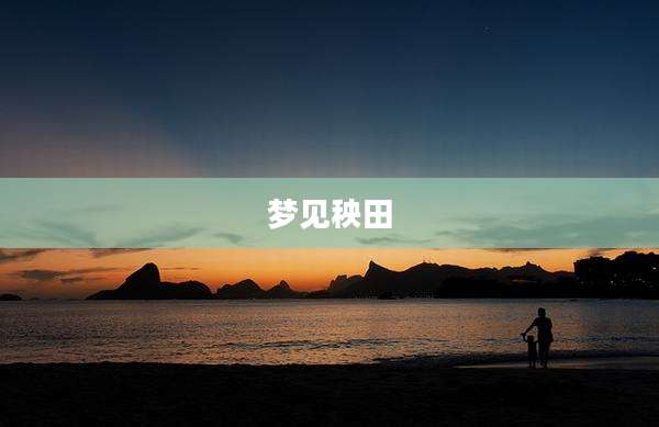 梦见秧田