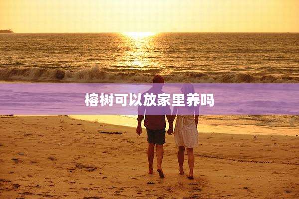 榕树可以放家里养吗