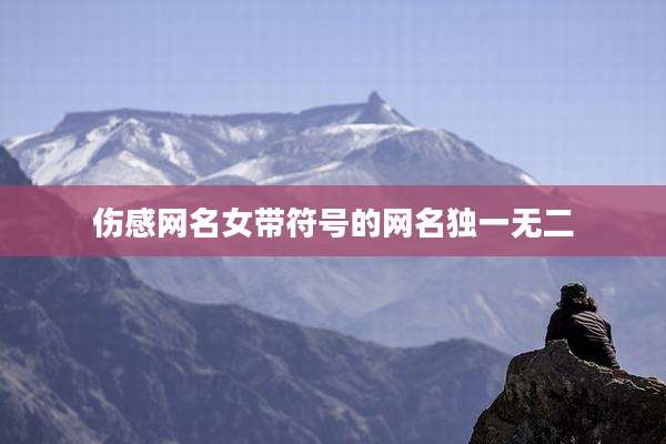 伤感网名女带符号的网名独一无二