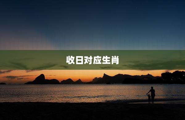 收日对应生肖