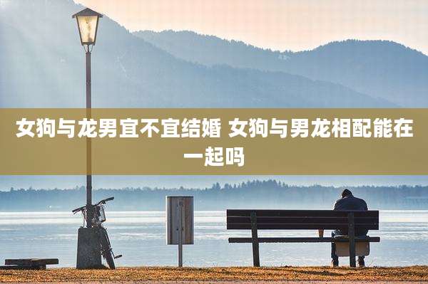 女狗与龙男宜不宜结婚 女狗与男龙相配能在一起吗