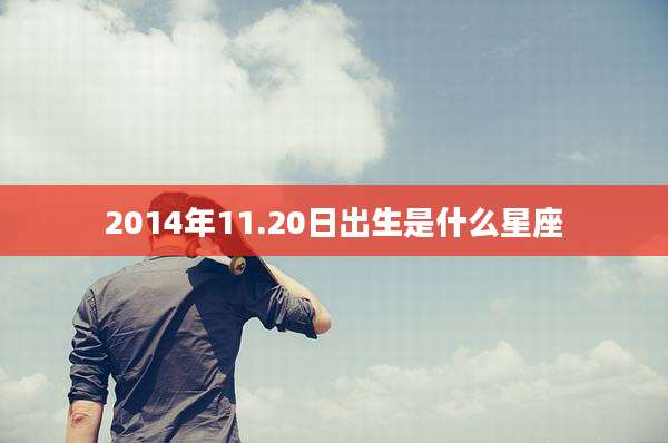 2014年11.20日出生是什么星座
